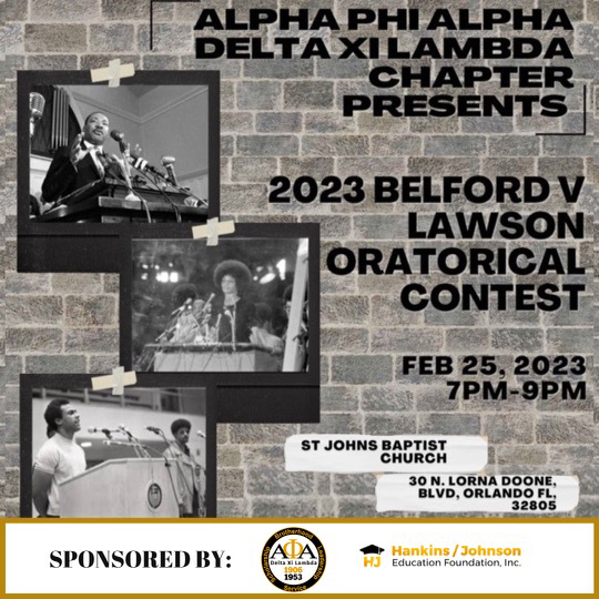 Belford V. Lawson Oratorical Contest